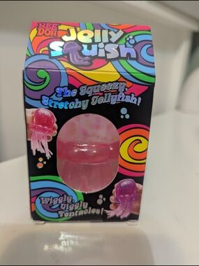 Needoh Jellyfish Pink New On Packaging